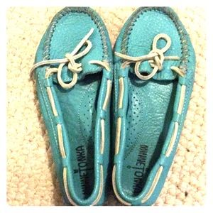 Genuine leather flats